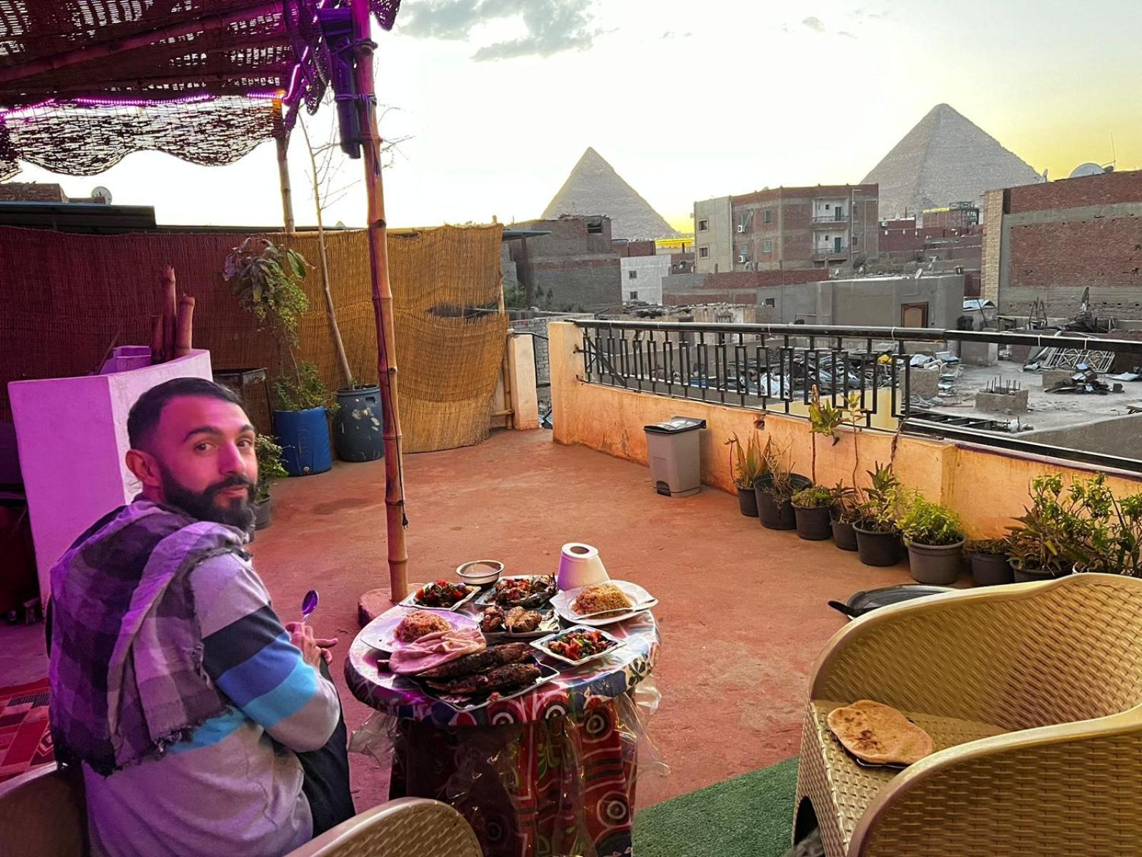 Jana Pyramids View In 3 Bed & Breakfast Kafrat al Jabal Exterior photo